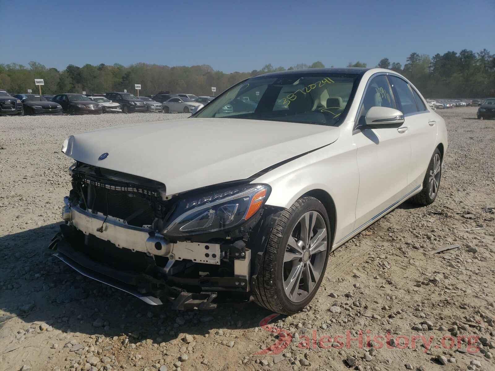 WDDWF4JB8HR255122 2017 MERCEDES-BENZ C CLASS