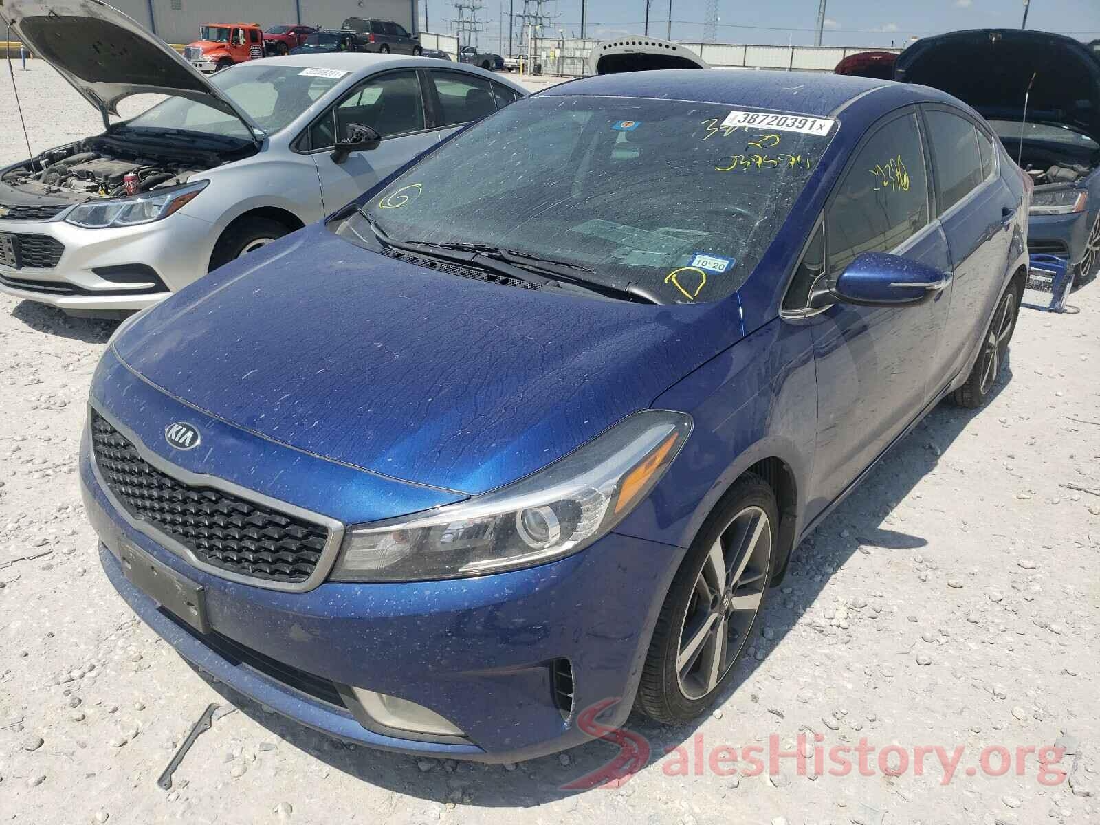 3KPFL4A84HE037570 2017 KIA FORTE