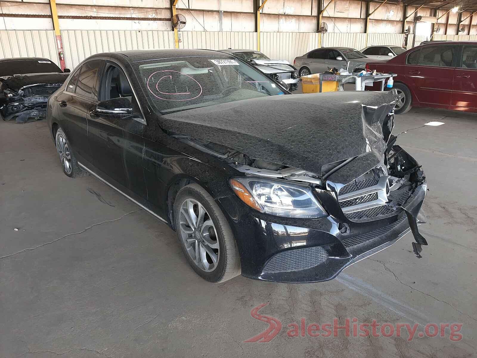 55SWF4JB2HU189715 2017 MERCEDES-BENZ C CLASS