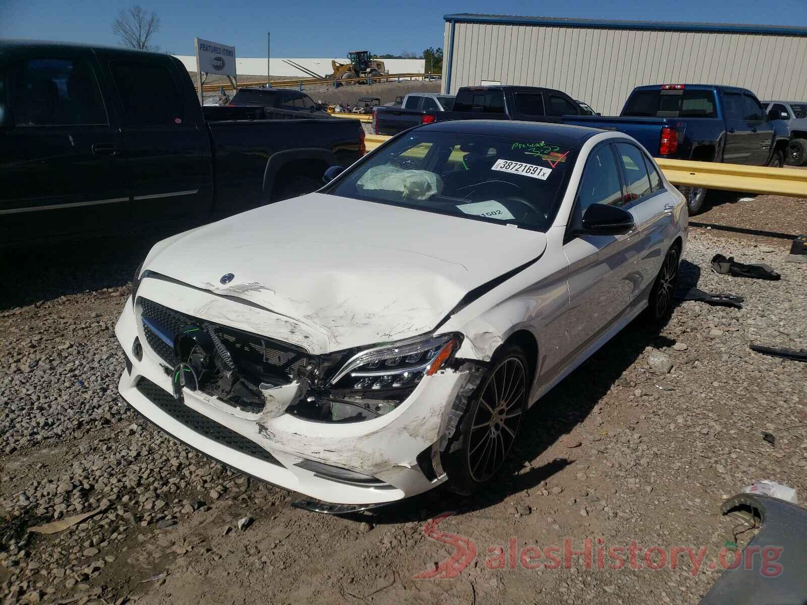 55SWF8EB1KU319718 2019 MERCEDES-BENZ C CLASS