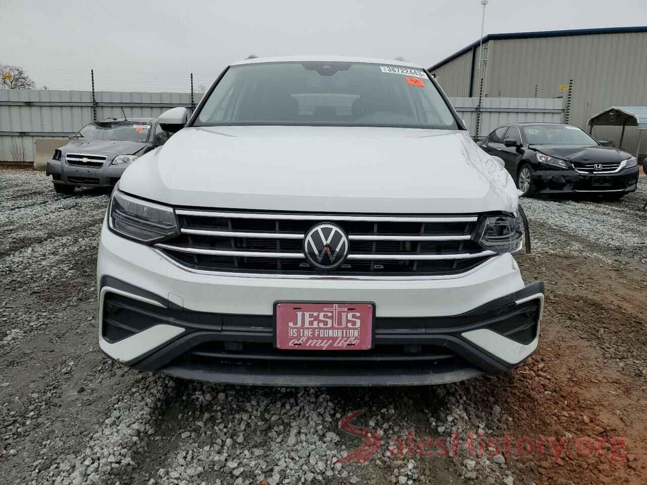 3VV3B7AX1NM072052 2022 VOLKSWAGEN TIGUAN