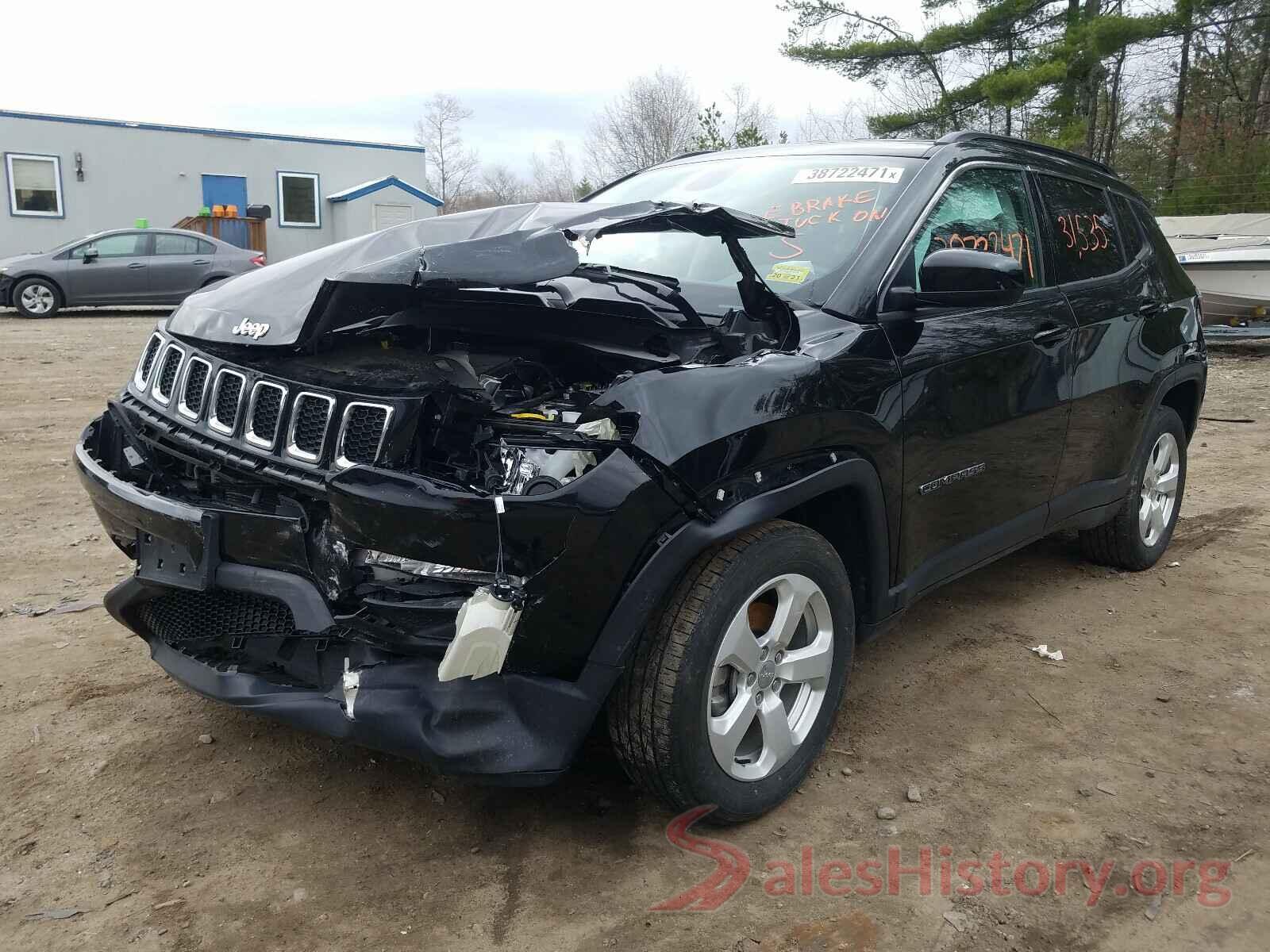 3C4NJDBB7KT828416 2019 JEEP COMPASS