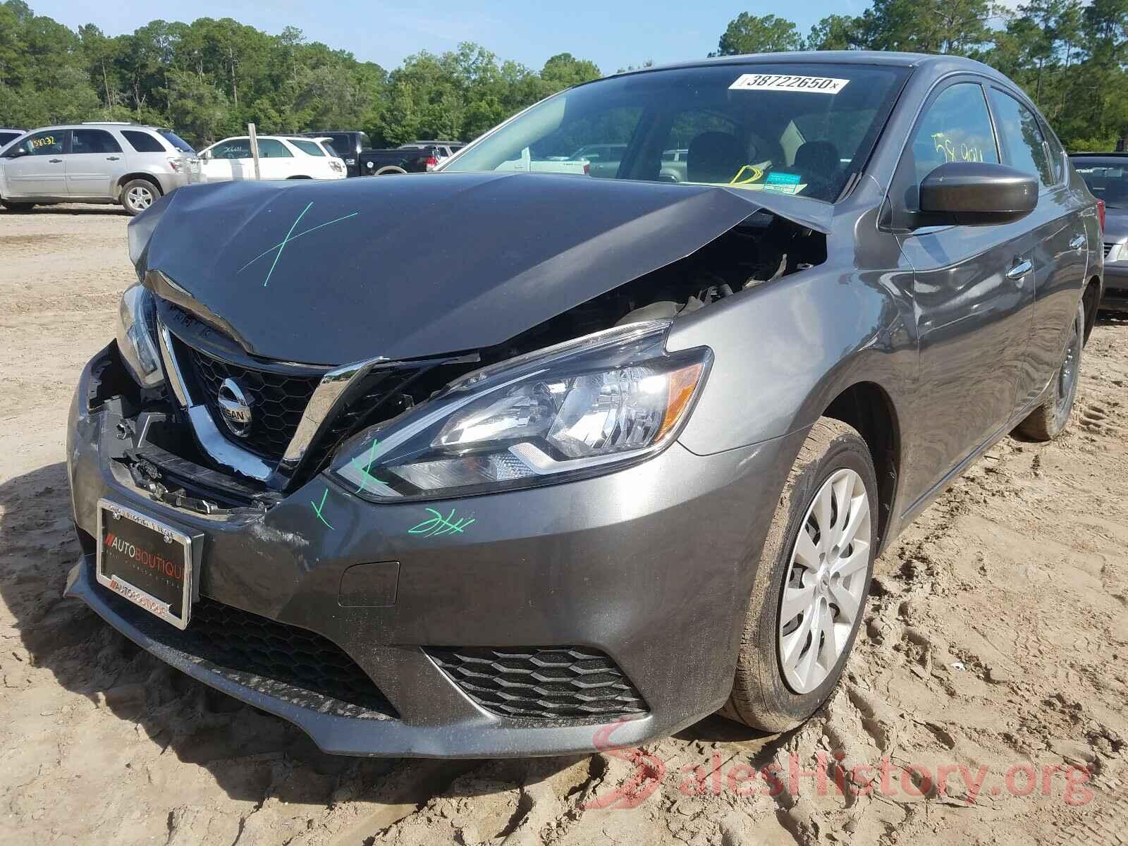 3N1AB7AP4HL699007 2017 NISSAN SENTRA