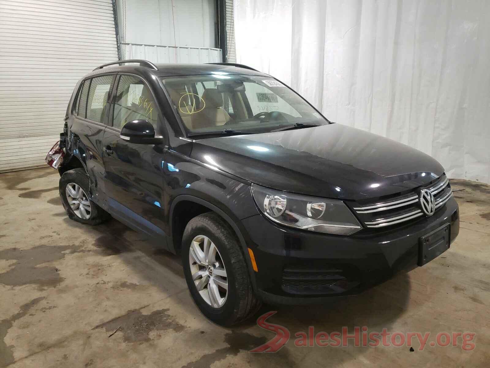 WVGBV7AXXGW019110 2016 VOLKSWAGEN TIGUAN