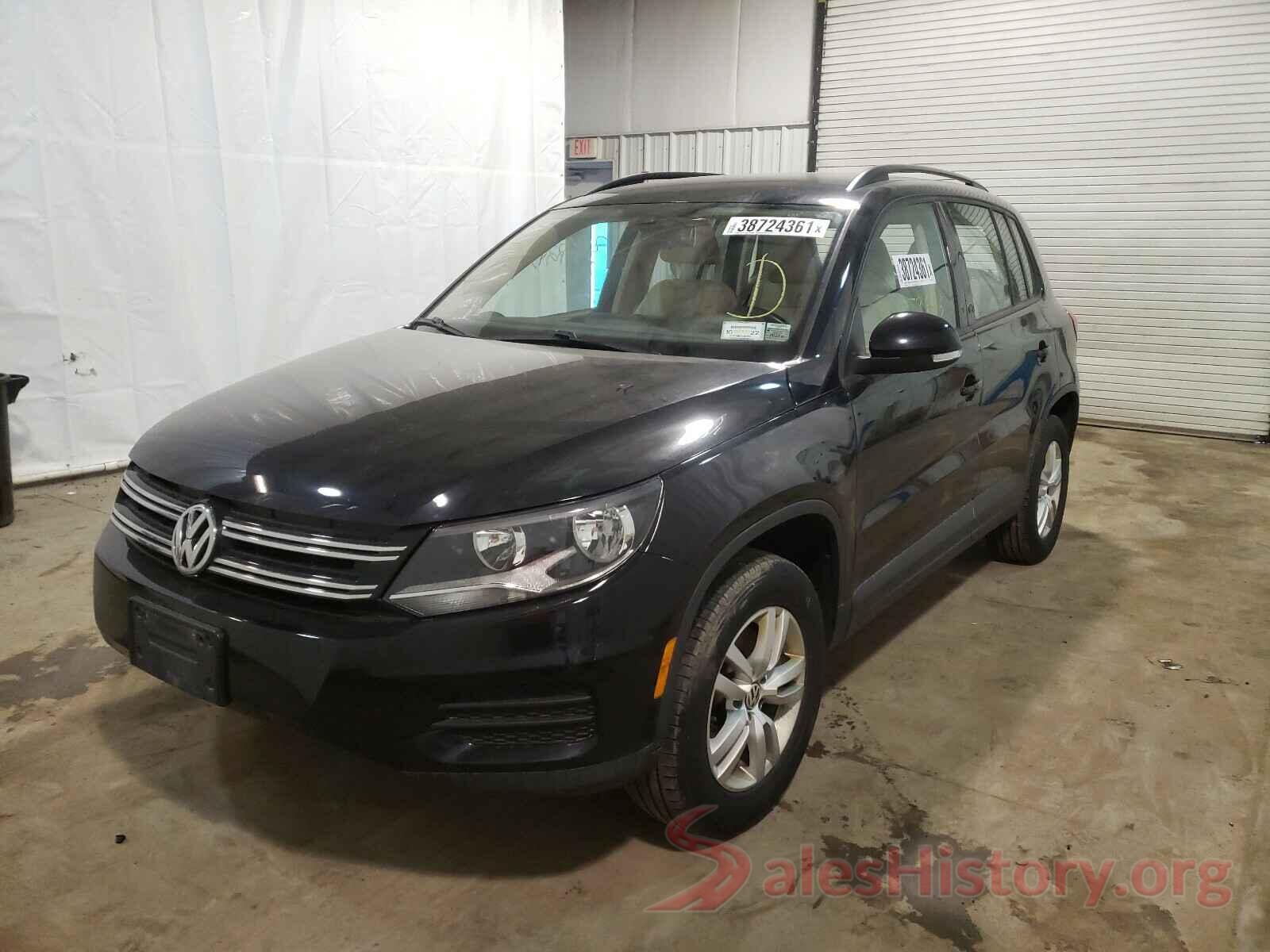 WVGBV7AXXGW019110 2016 VOLKSWAGEN TIGUAN