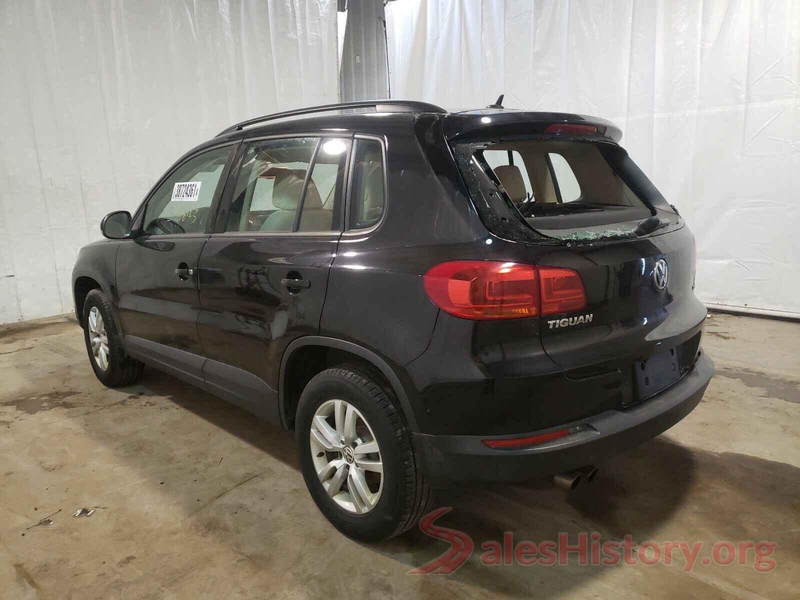 WVGBV7AXXGW019110 2016 VOLKSWAGEN TIGUAN