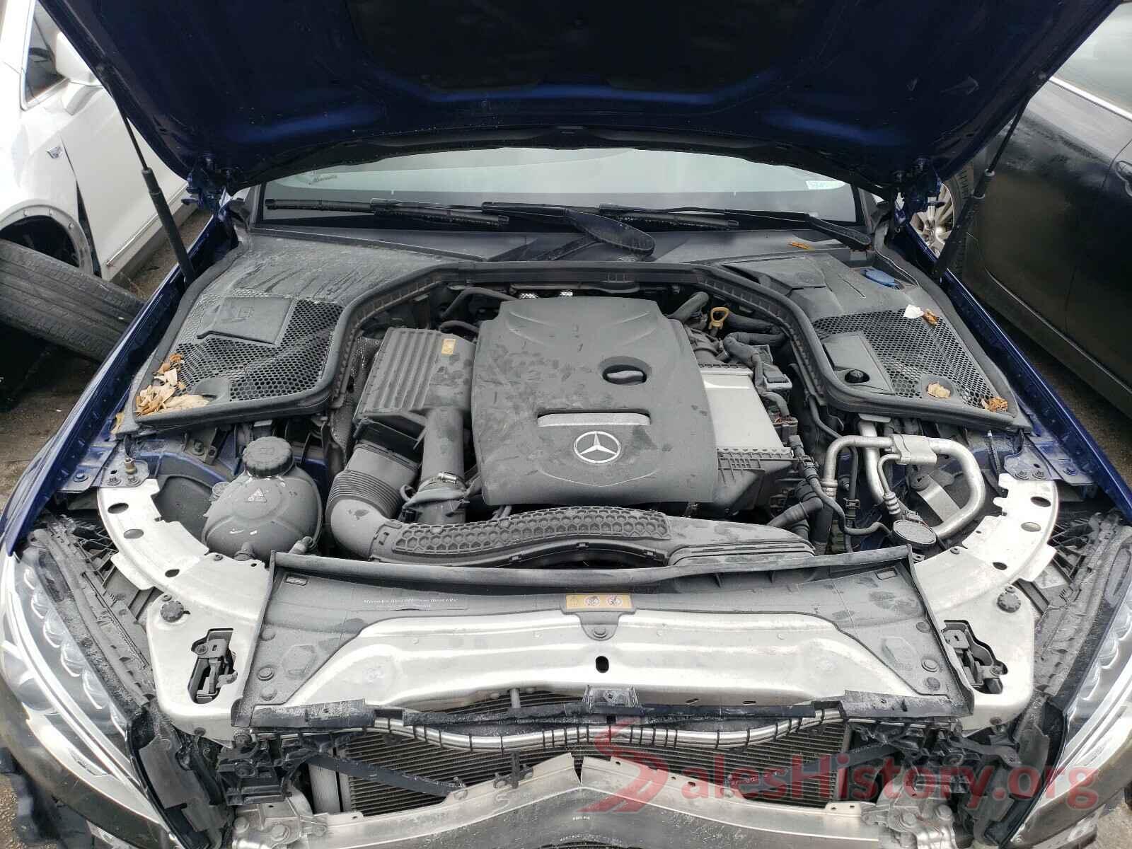 WDDWJ4JB3JF727054 2018 MERCEDES-BENZ C CLASS