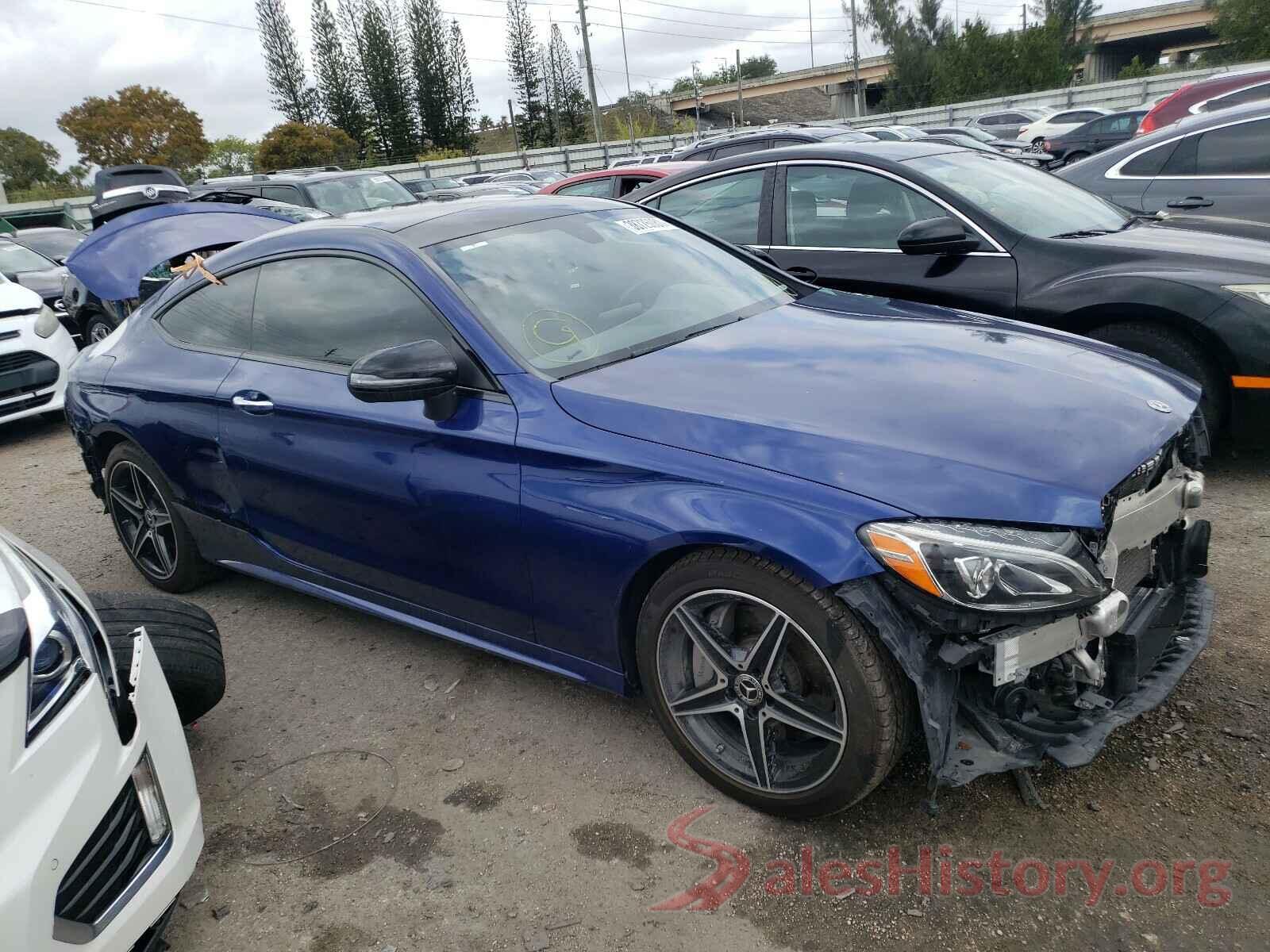 WDDWJ4JB3JF727054 2018 MERCEDES-BENZ C CLASS