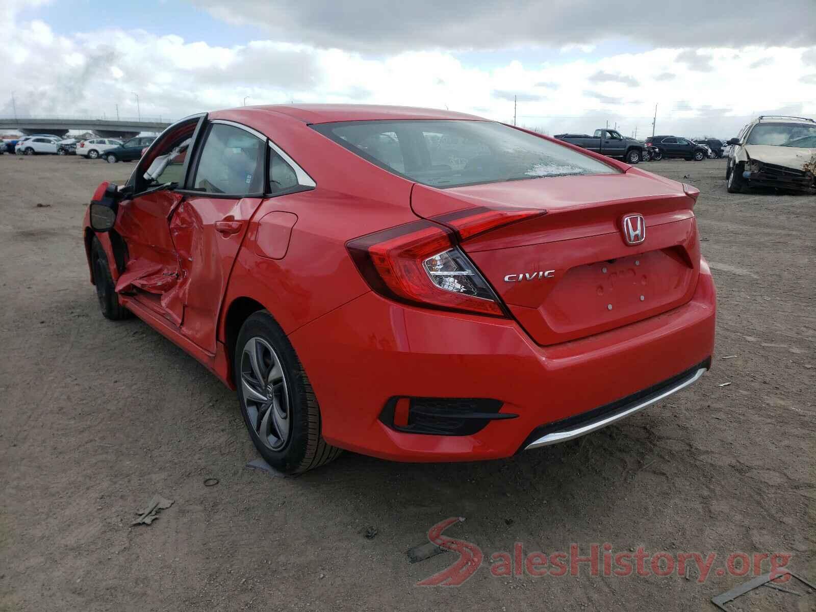 2HGFC2F66KH527842 2019 HONDA CIVIC