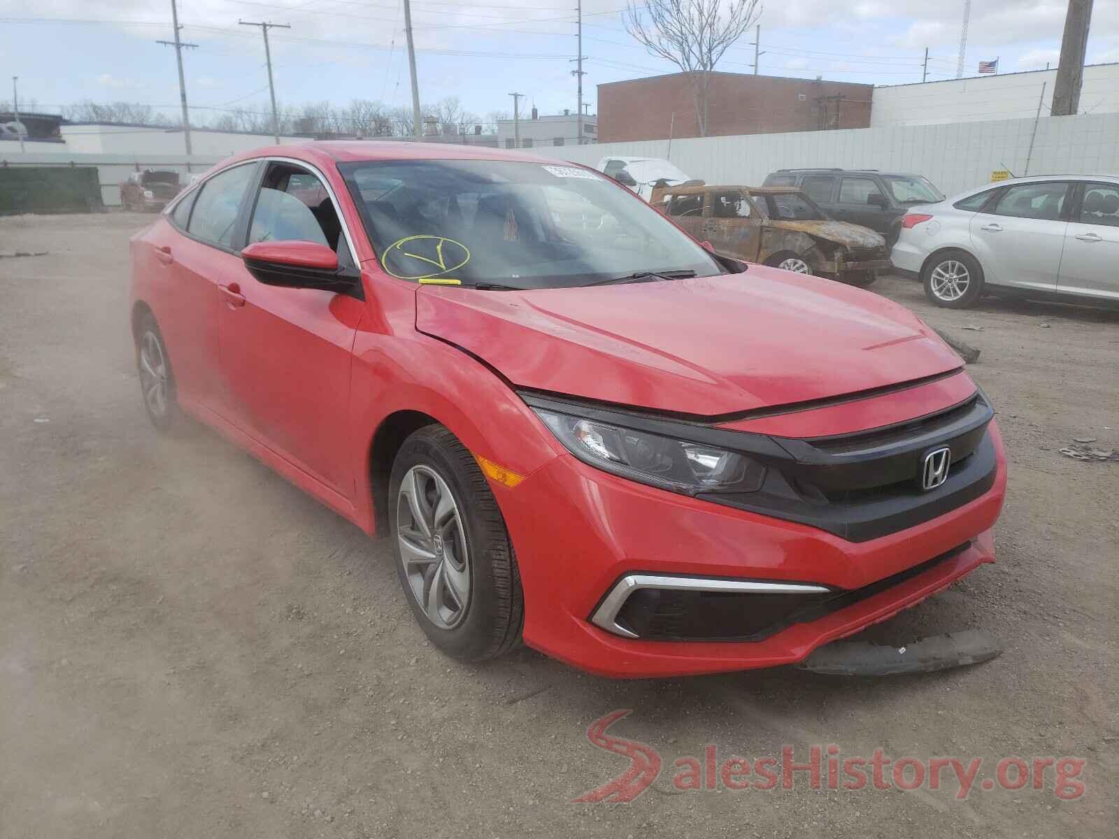 2HGFC2F66KH527842 2019 HONDA CIVIC