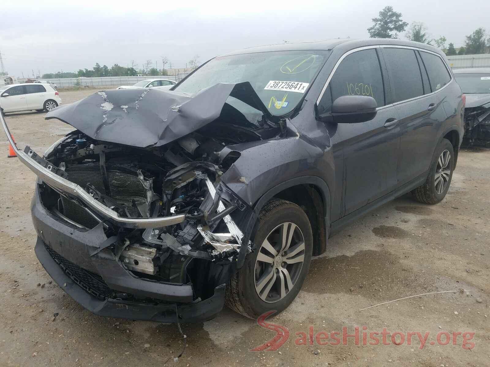 5FNYF5H78GB037843 2016 HONDA PILOT