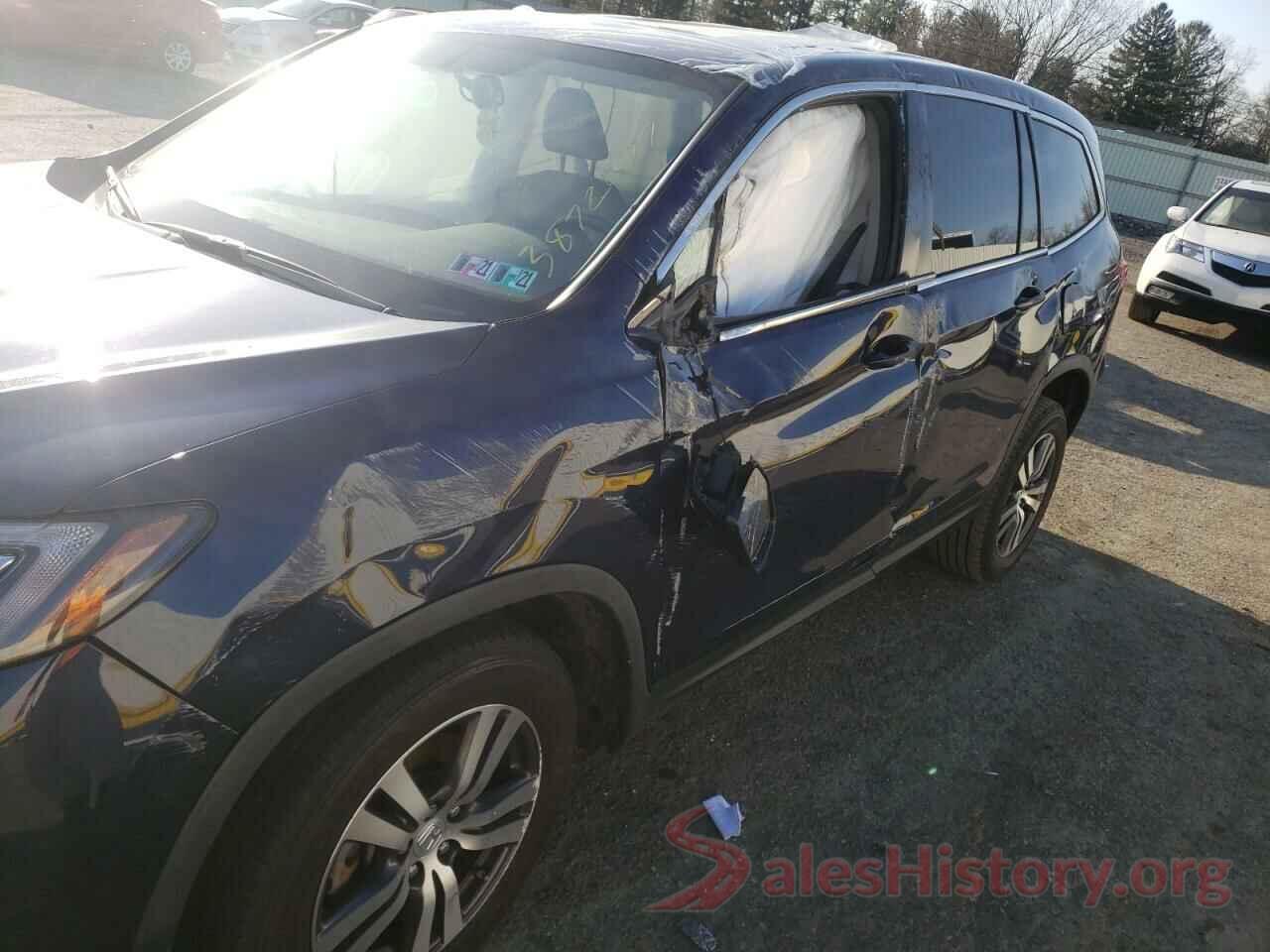 5FNYF6H80GB124036 2016 HONDA PILOT