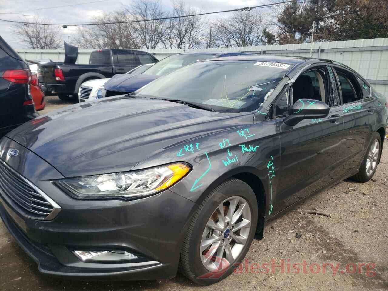 3FA6P0H72HR340890 2017 FORD FUSION