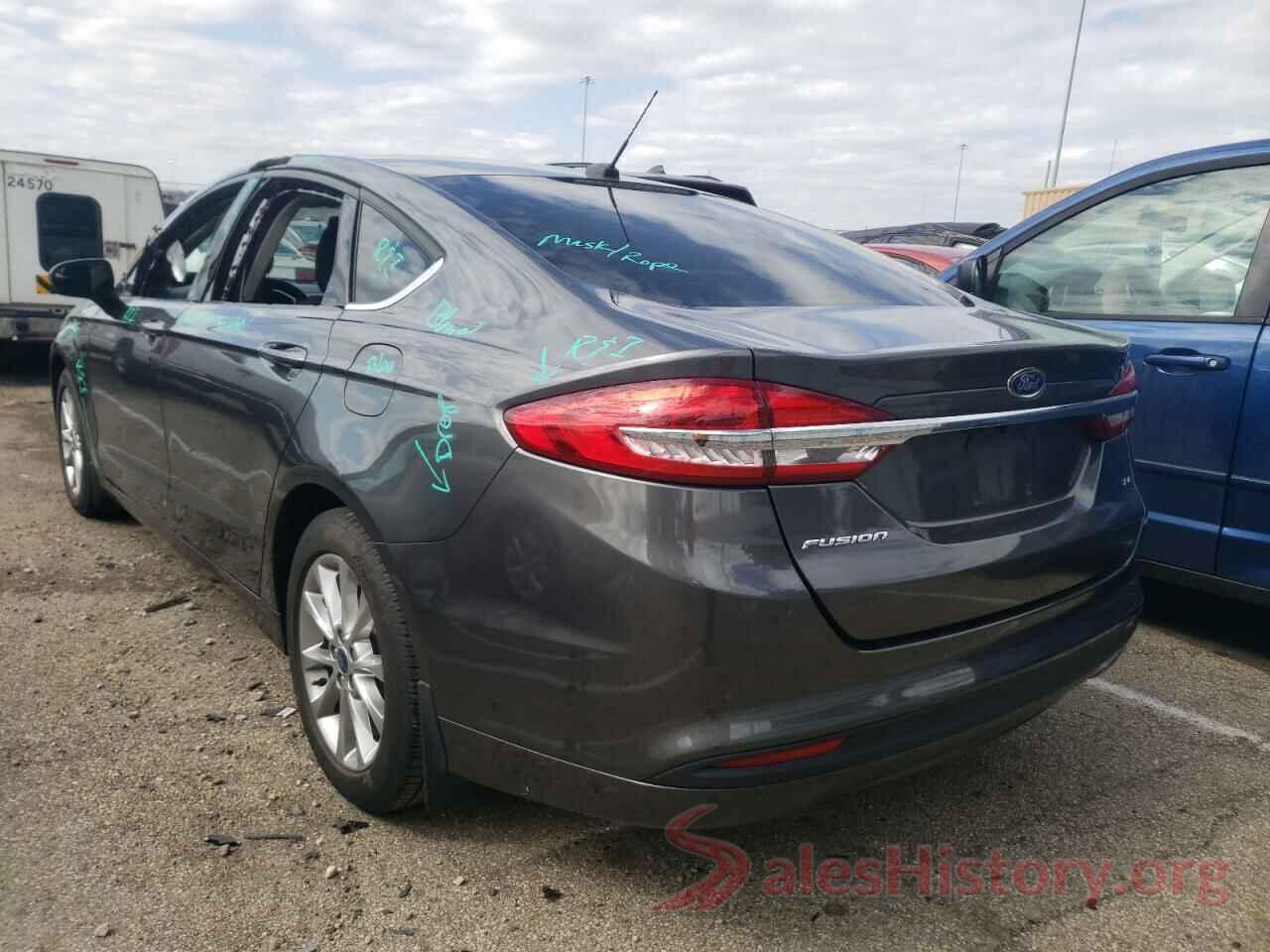 3FA6P0H72HR340890 2017 FORD FUSION