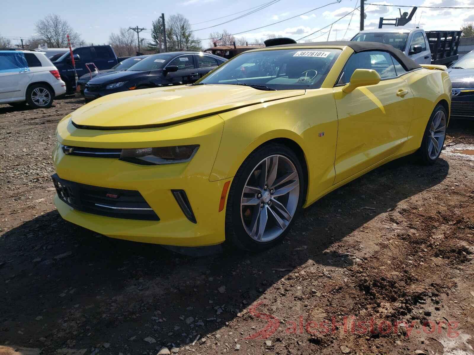 1G1FB3DS3J0125361 2018 CHEVROLET CAMARO