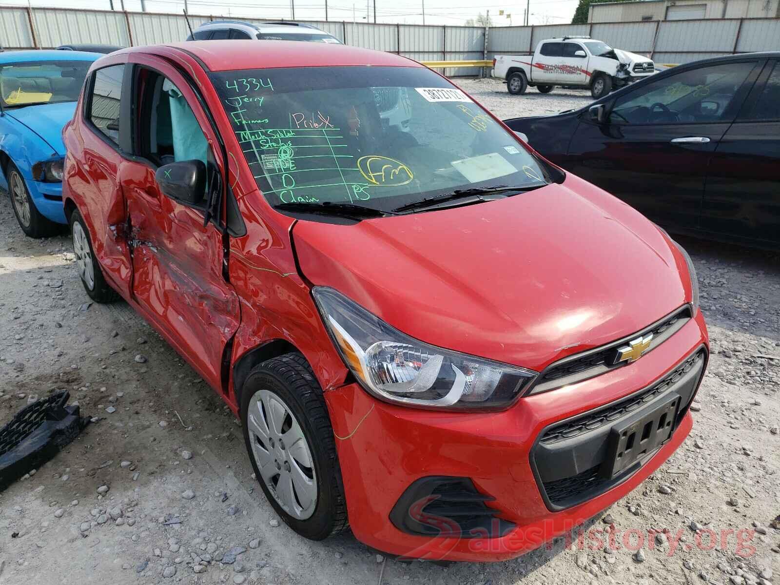 KL8CB6SA0JC426795 2018 CHEVROLET SPARK