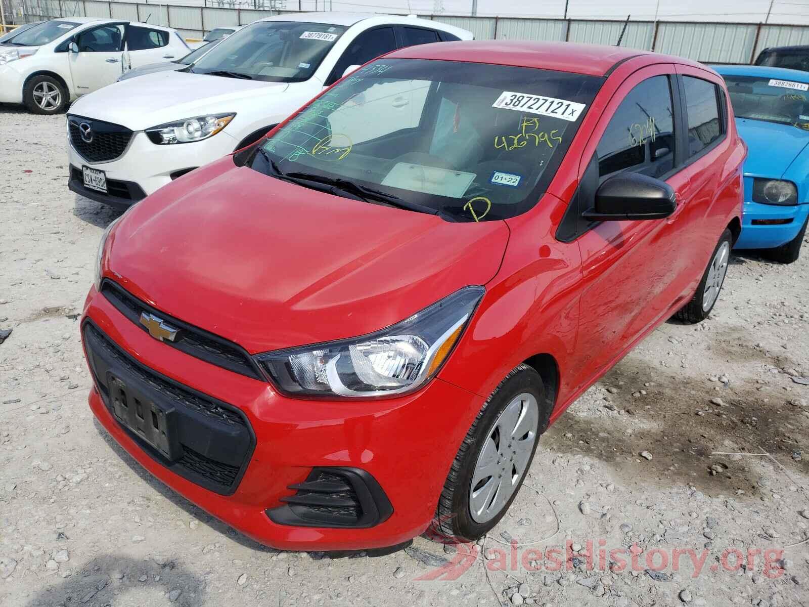 KL8CB6SA0JC426795 2018 CHEVROLET SPARK