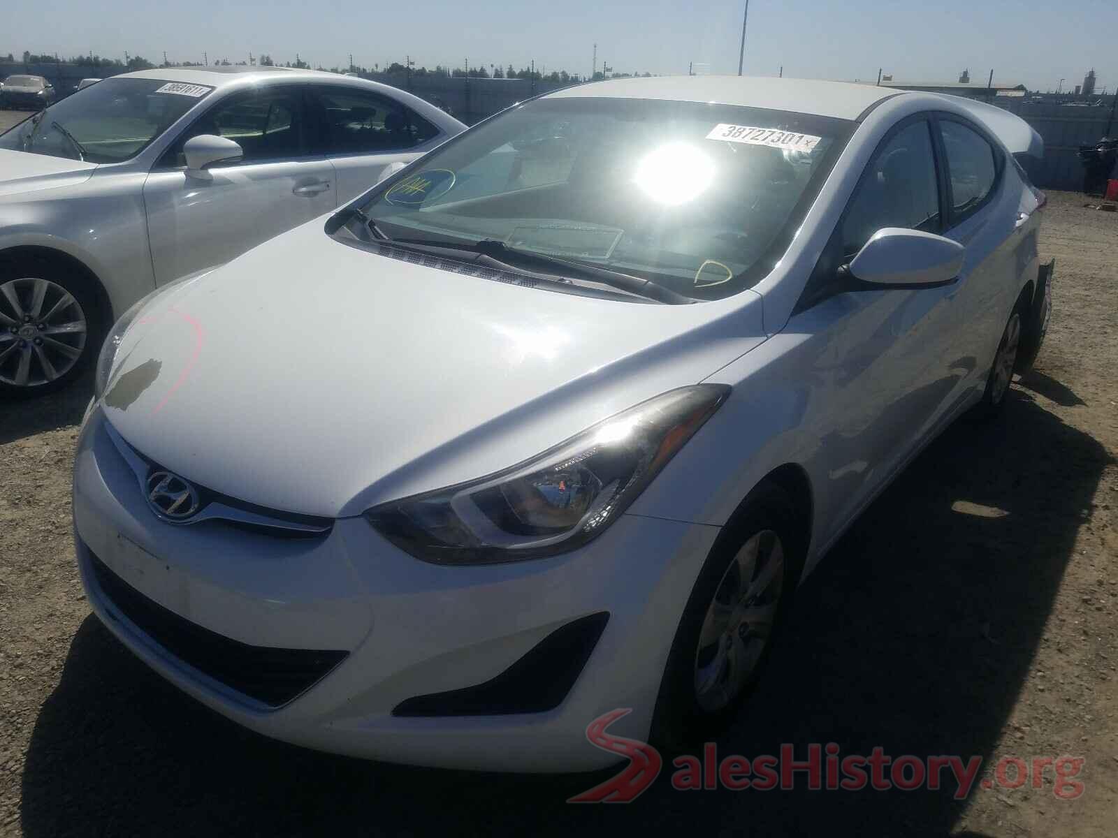 5NPDH4AE2GH710042 2016 HYUNDAI ELANTRA