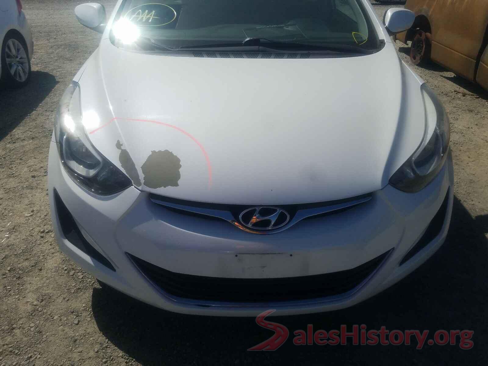 5NPDH4AE2GH710042 2016 HYUNDAI ELANTRA