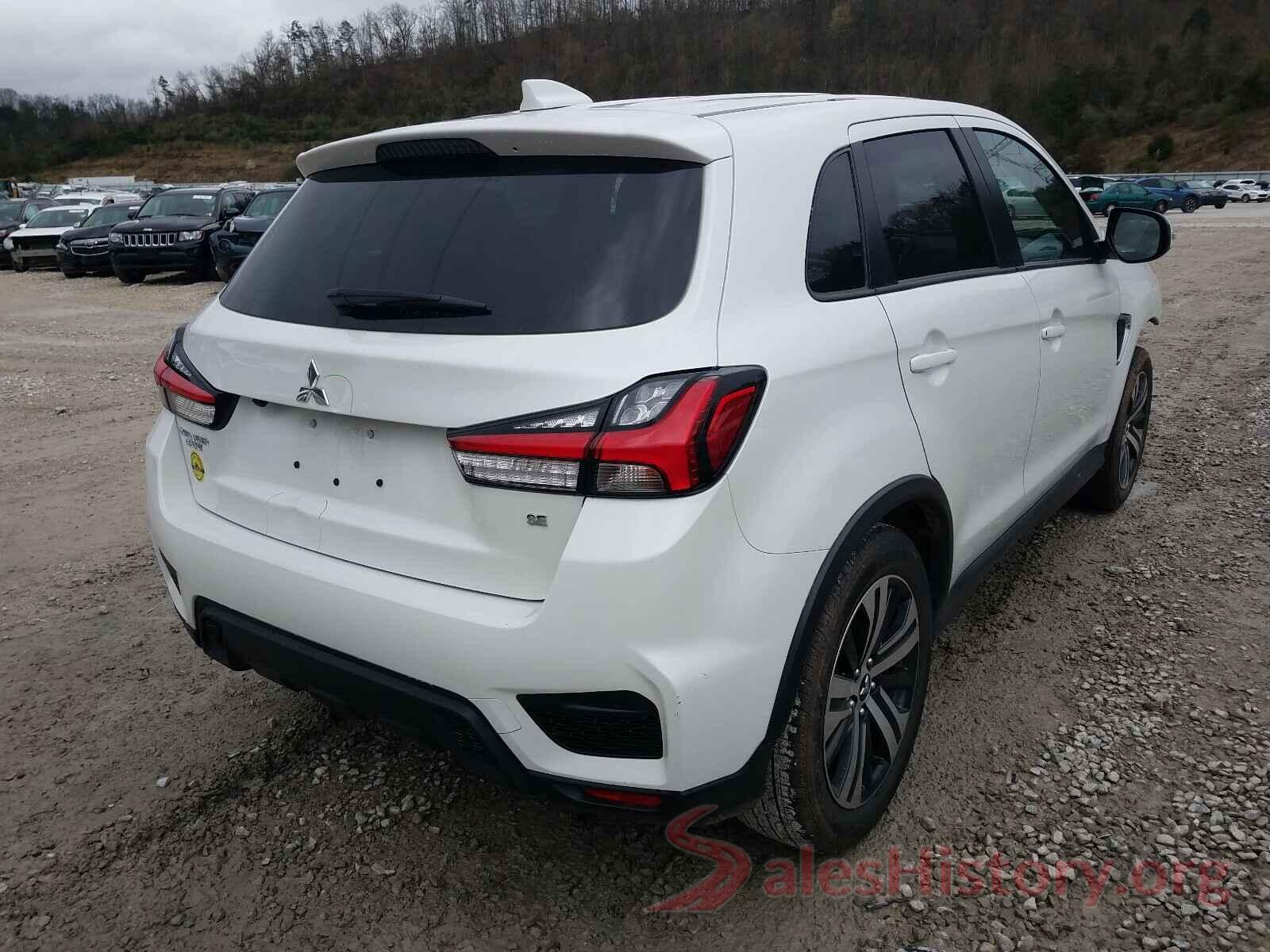 JA4AP4AUXLU018084 2020 MITSUBISHI OUTLANDER