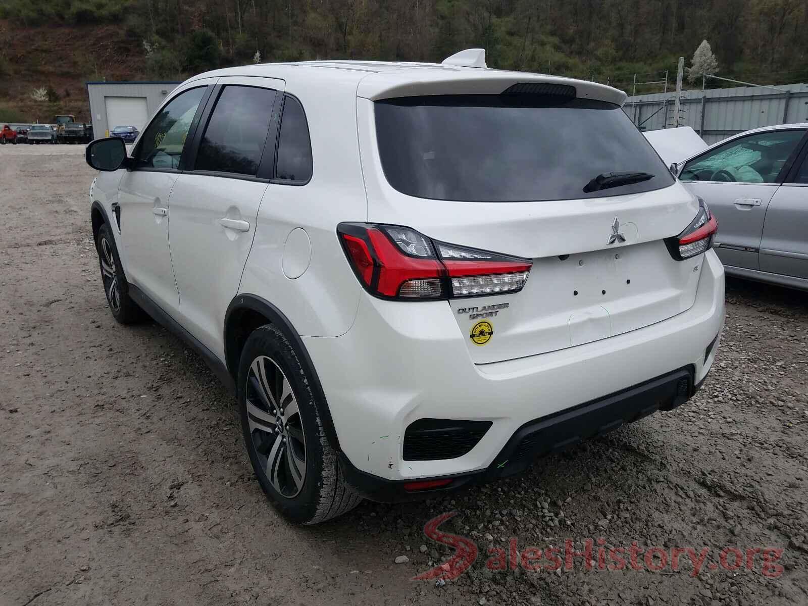 JA4AP4AUXLU018084 2020 MITSUBISHI OUTLANDER