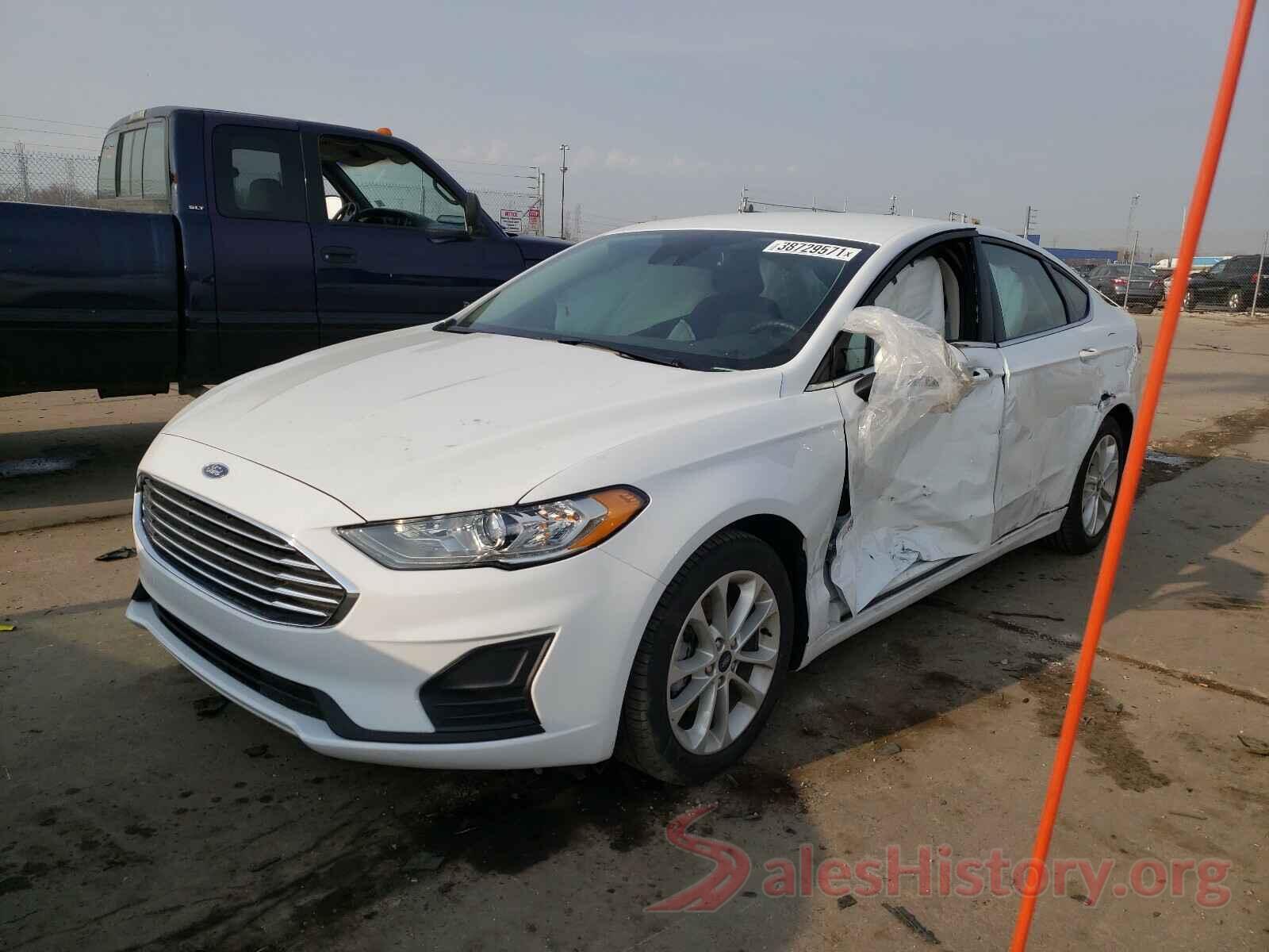 3FA6P0LU3KR168308 2019 FORD FUSION