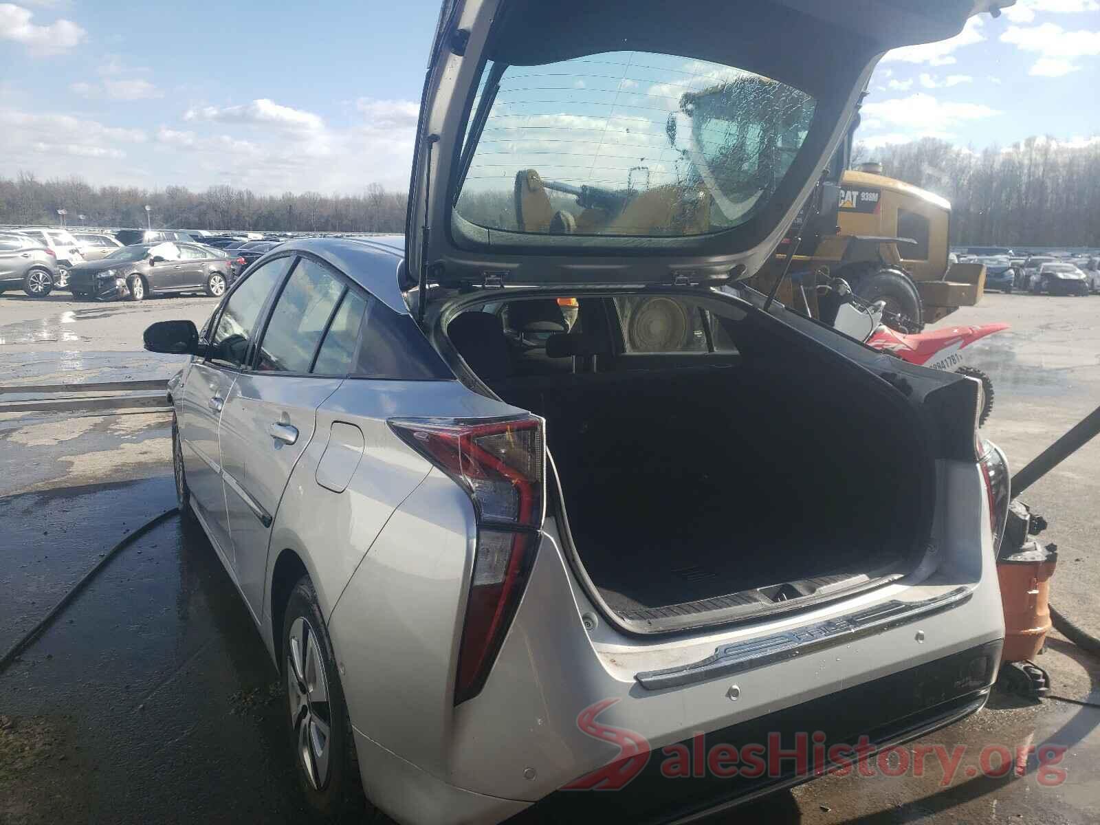 JTDKARFU4H3542958 2017 TOYOTA PRIUS