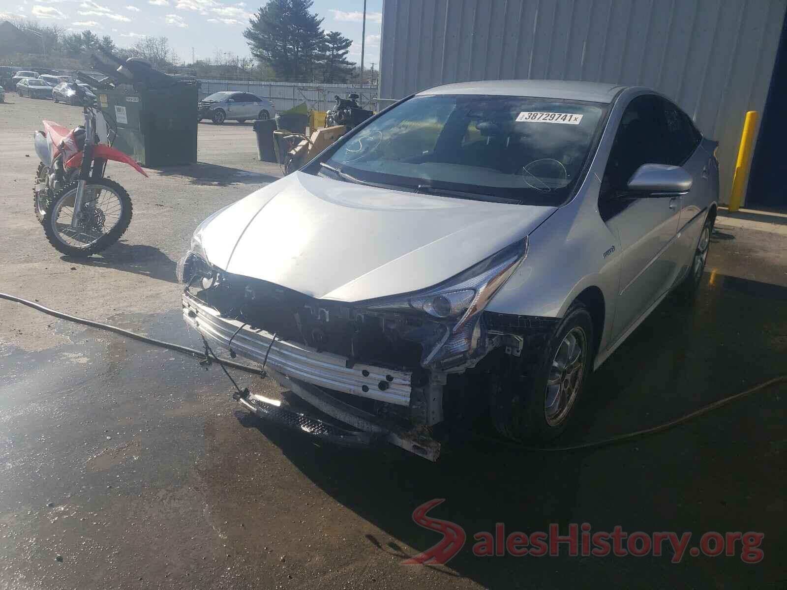 JTDKARFU4H3542958 2017 TOYOTA PRIUS