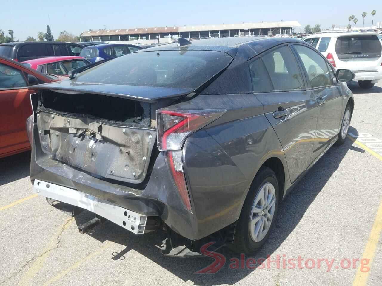 JTDKBRFU1H3032161 2017 TOYOTA PRIUS