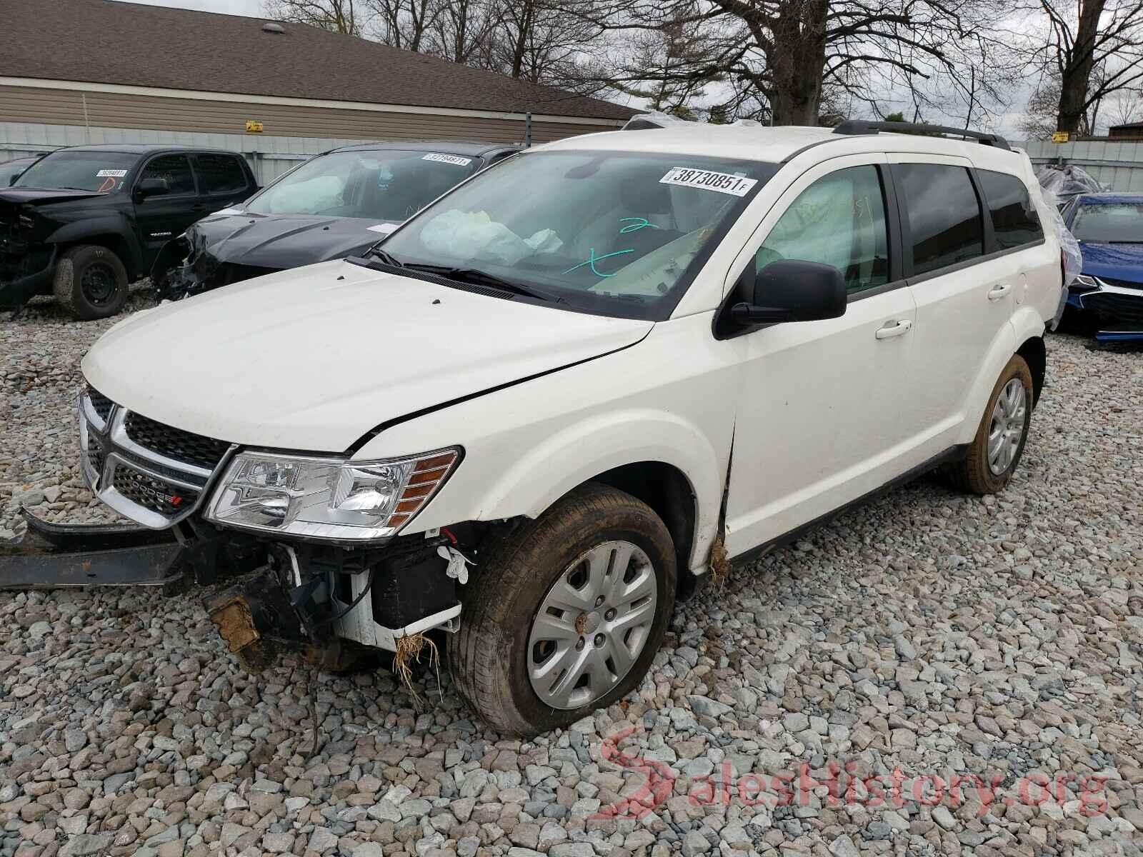 3C4PDCABXKT864502 2019 DODGE JOURNEY