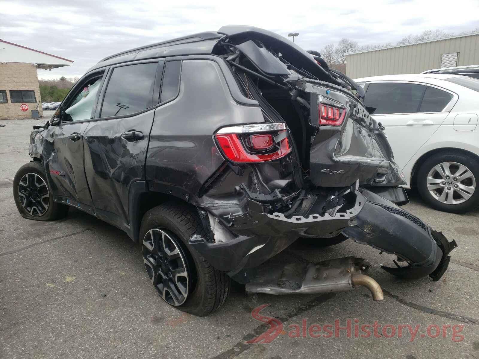 3C4NJDDB6KT811121 2019 JEEP COMPASS