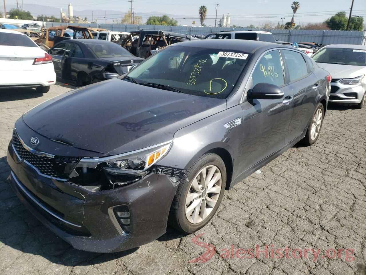 5XXGT4L31JG207077 2018 KIA OPTIMA