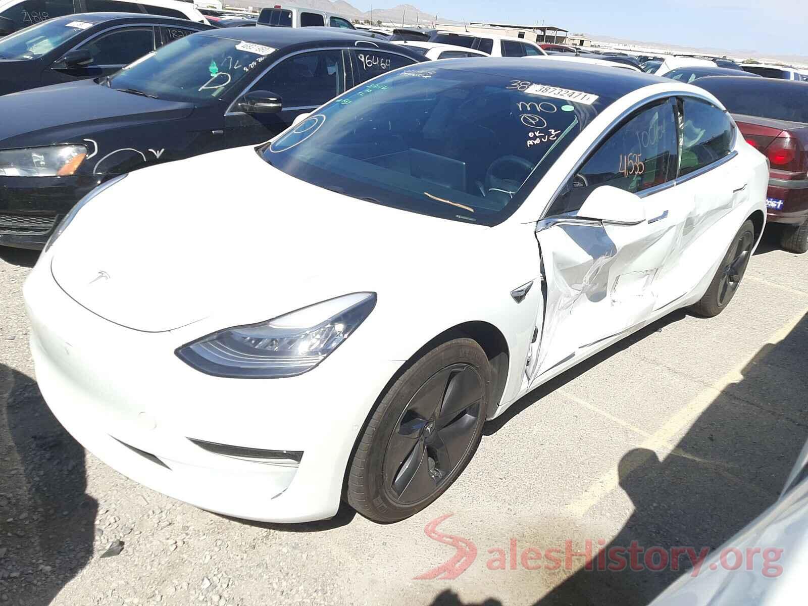 5YJ3E1EA3KF466872 2019 TESLA MODEL 3