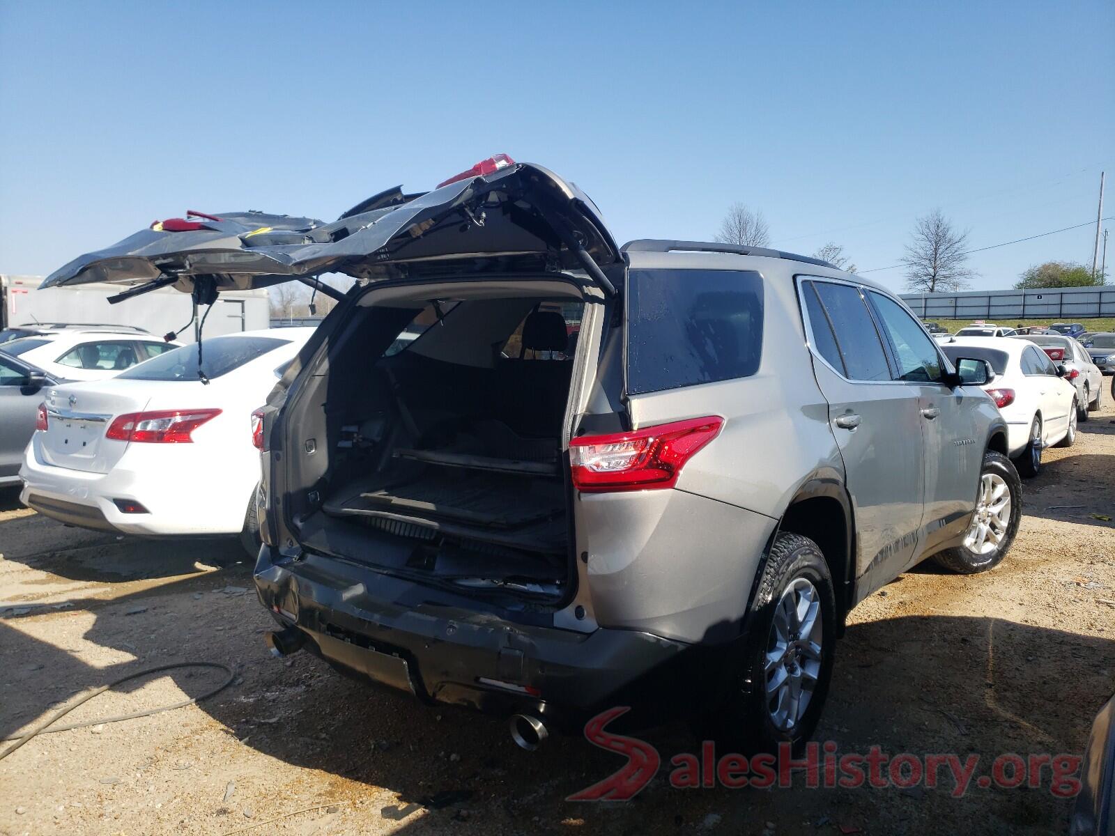 1GNERGKW3KJ129537 2019 CHEVROLET TRAVERSE