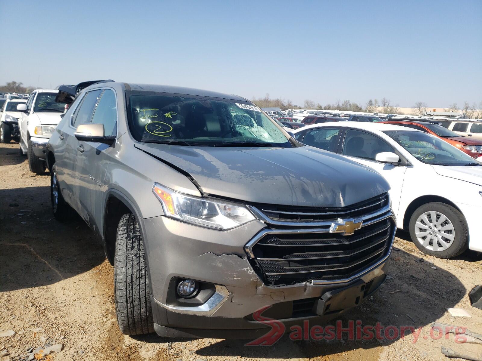 1GNERGKW3KJ129537 2019 CHEVROLET TRAVERSE