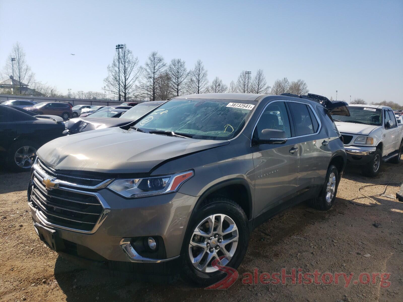 1GNERGKW3KJ129537 2019 CHEVROLET TRAVERSE