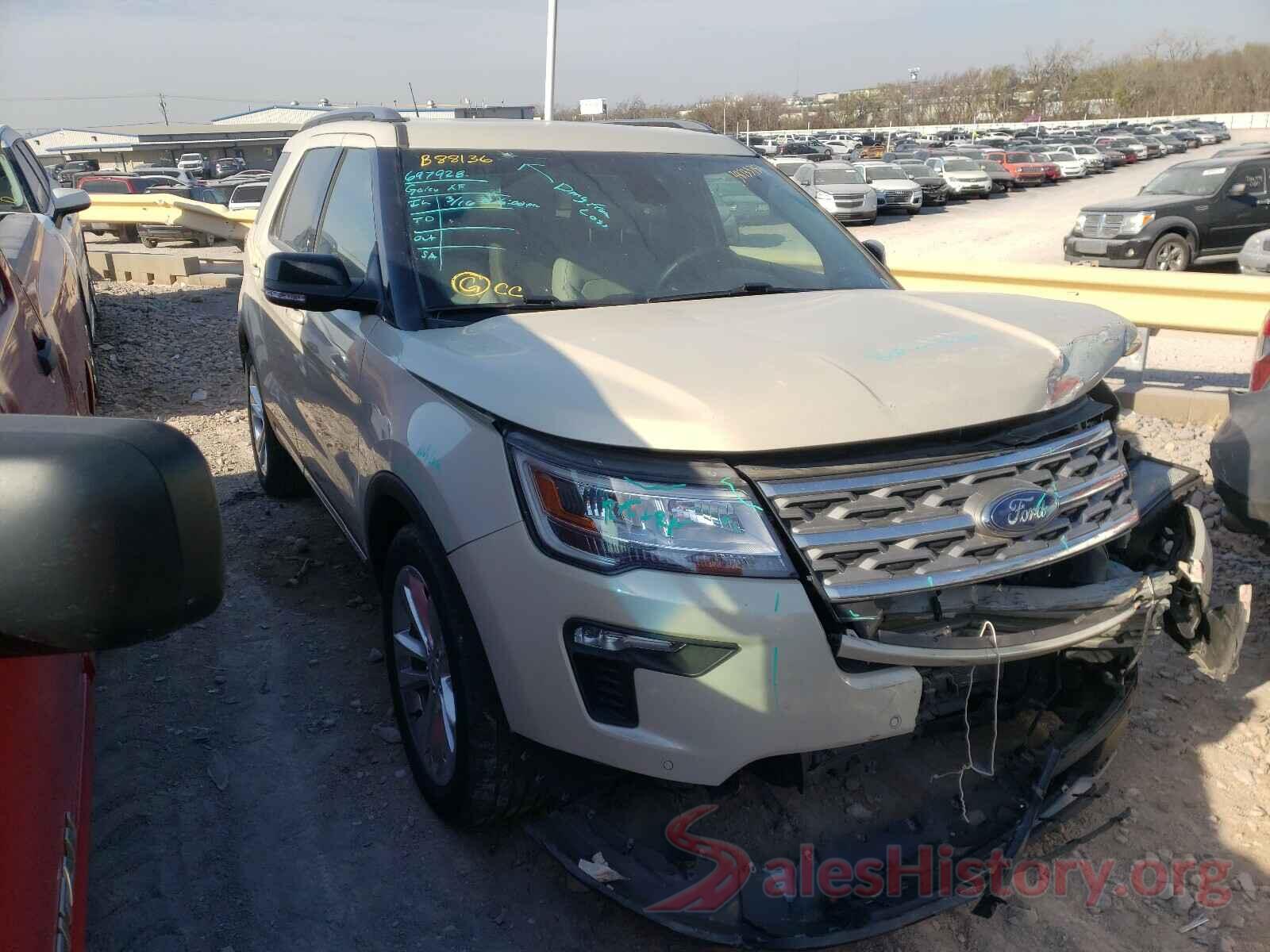 1FM5K7D81JGB88136 2018 FORD EXPLORER