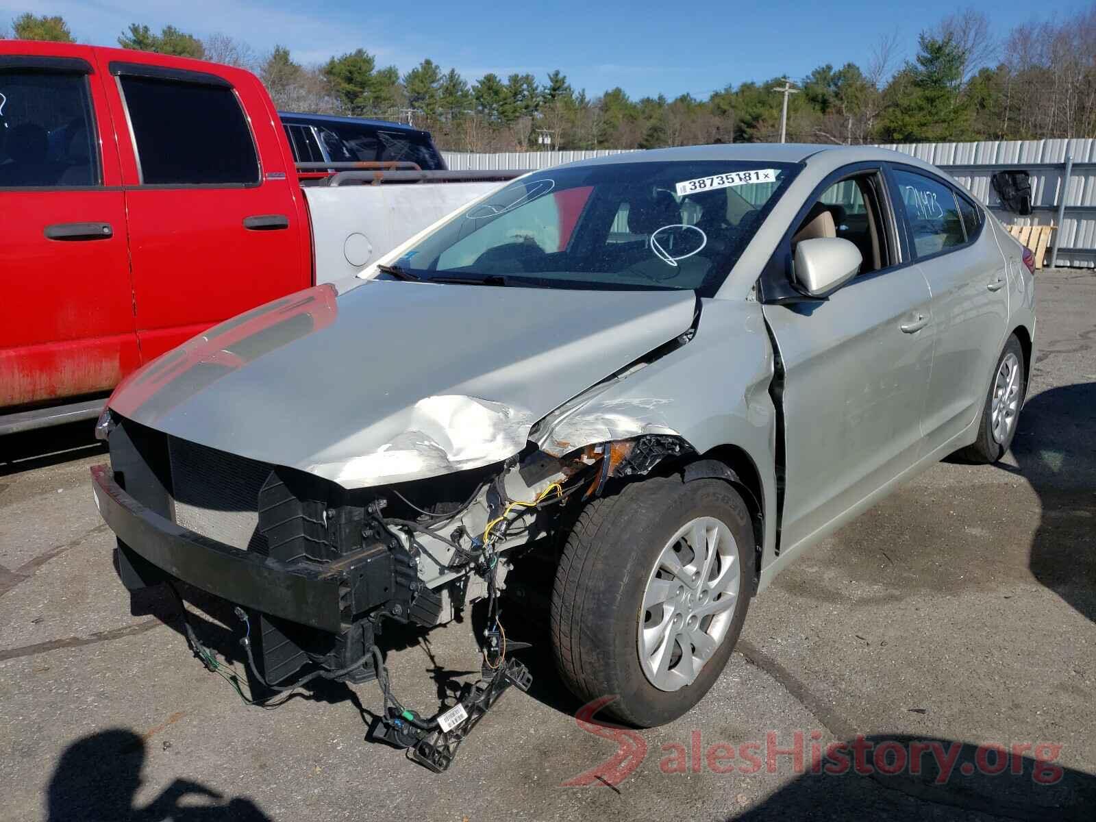 5NPD74LF5HH194835 2017 HYUNDAI ELANTRA