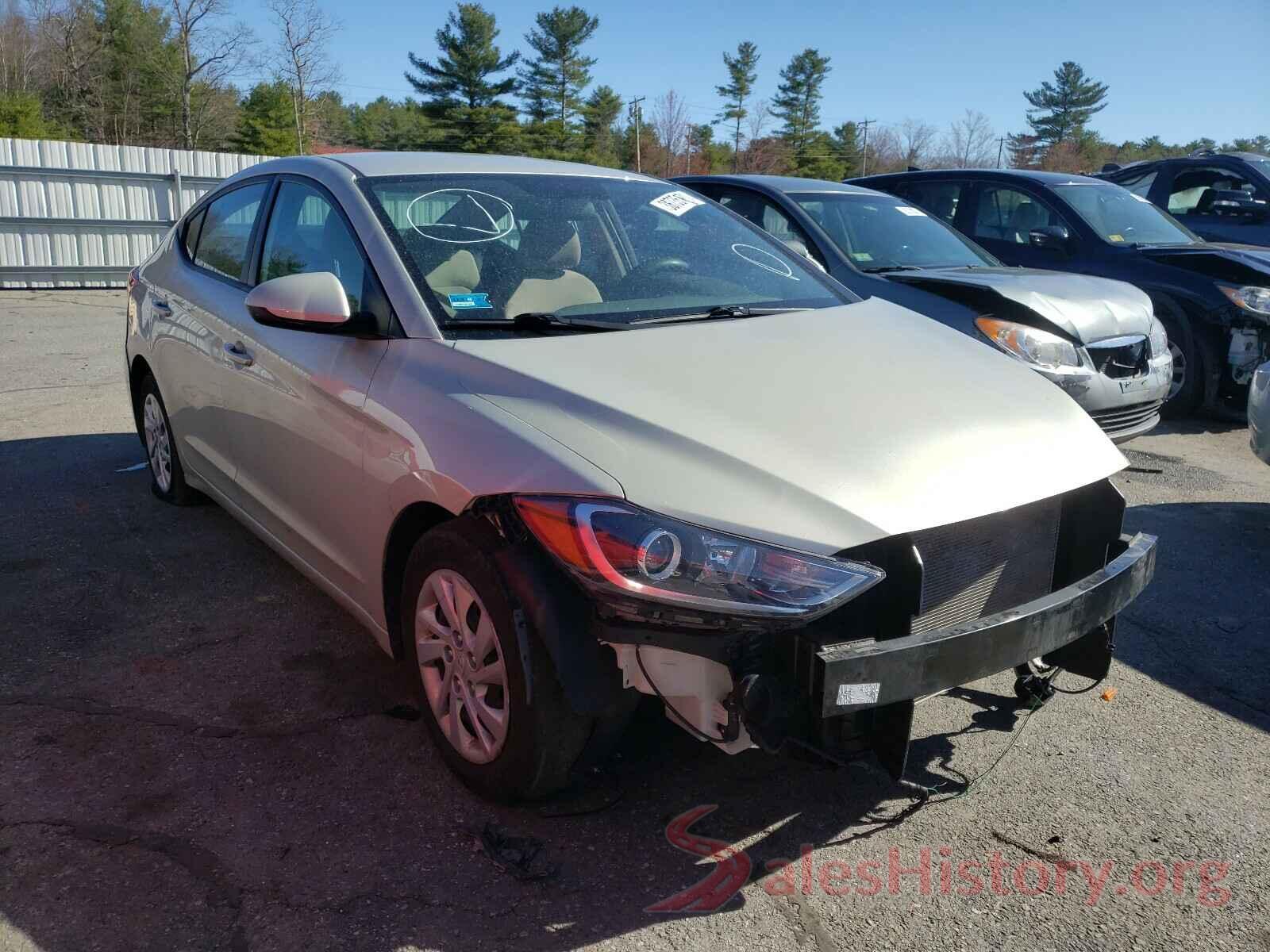 5NPD74LF5HH194835 2017 HYUNDAI ELANTRA