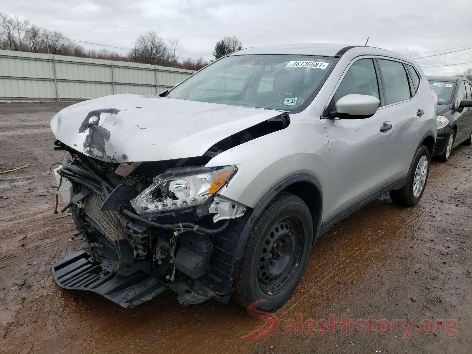 5N1AT2MVXGC890119 2016 NISSAN ROGUE