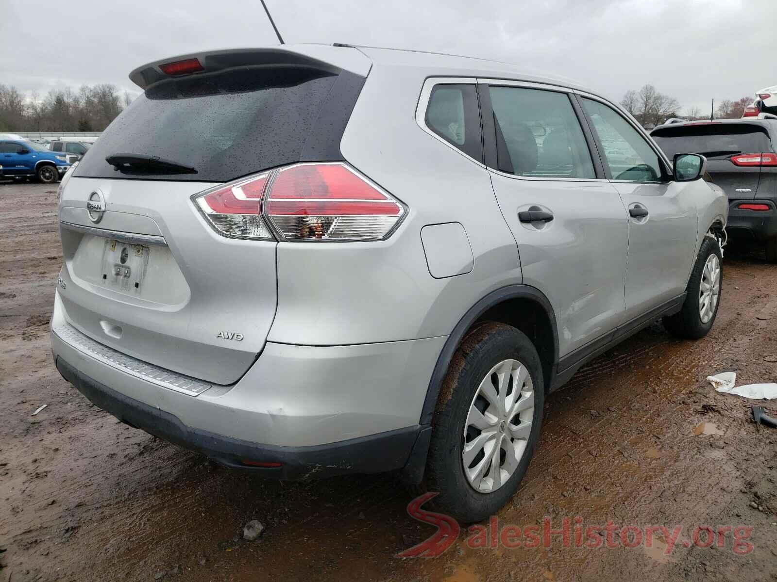 5N1AT2MVXGC890119 2016 NISSAN ROGUE