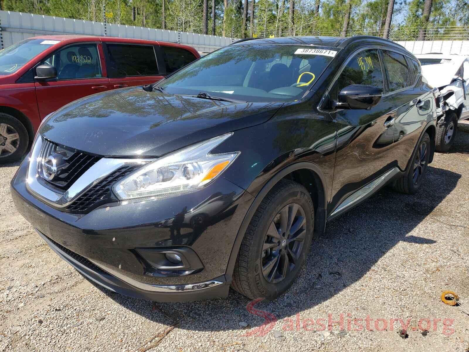 5N1AZ2MHXHN145272 2017 NISSAN MURANO