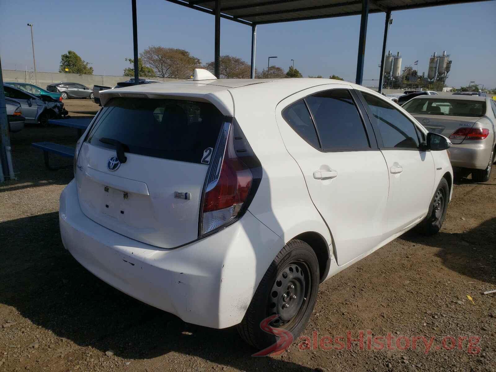 JTDKDTB36G1119052 2016 TOYOTA PRIUS