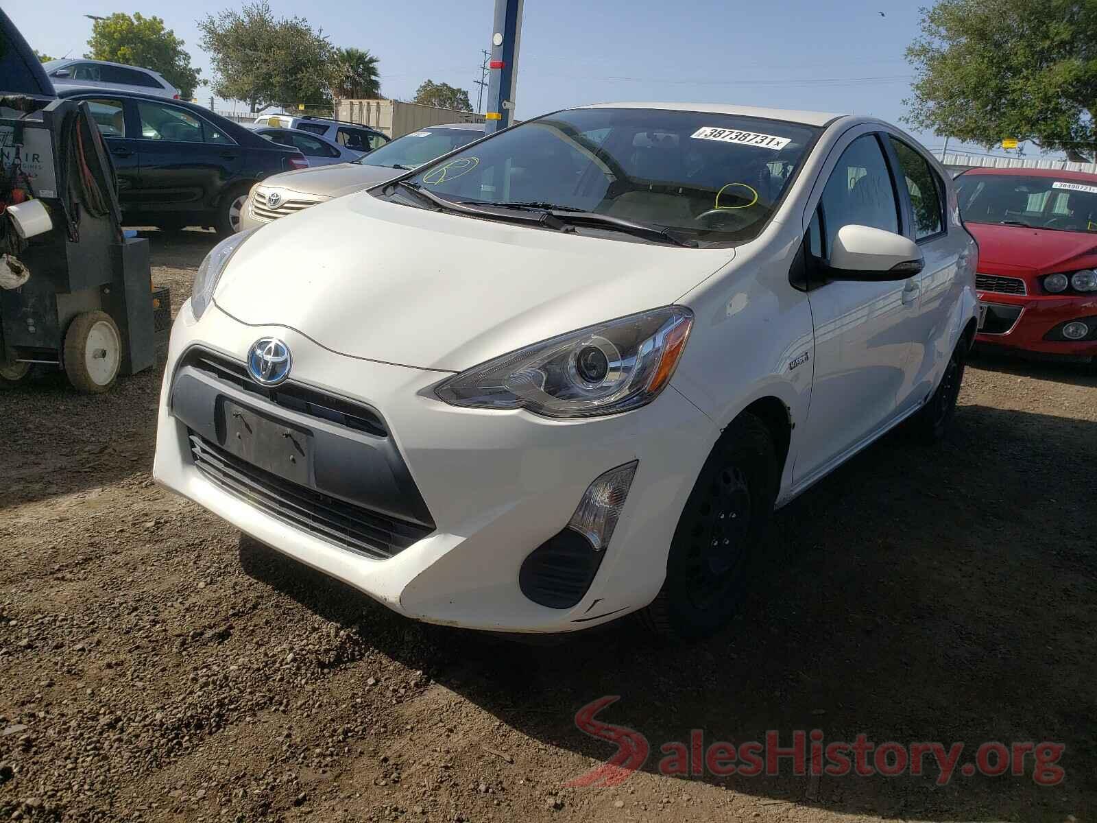 JTDKDTB36G1119052 2016 TOYOTA PRIUS