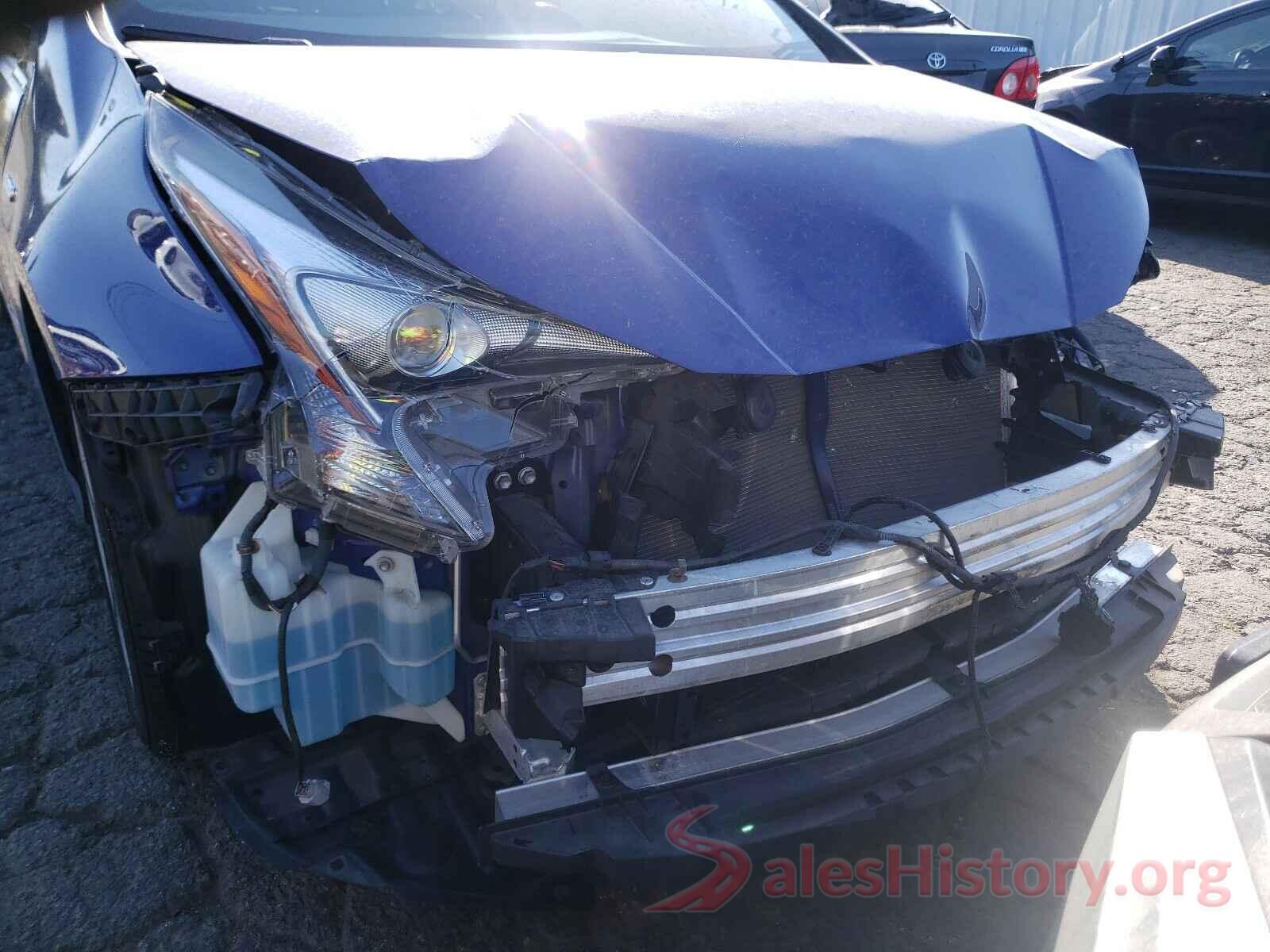 JTDKARFU9G3511722 2016 TOYOTA PRIUS