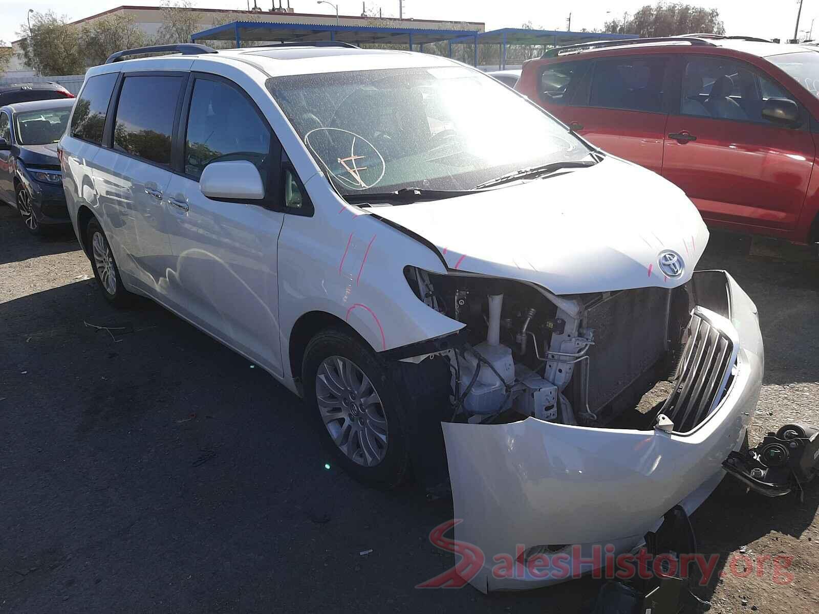 5TDYZ3DCXHS863072 2017 TOYOTA SIENNA