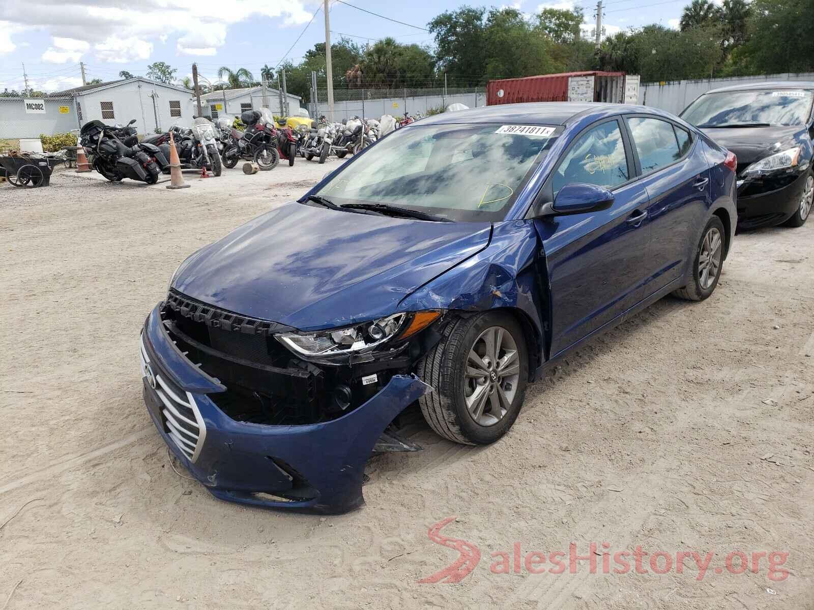 5NPD84LF1JH269517 2018 HYUNDAI ELANTRA