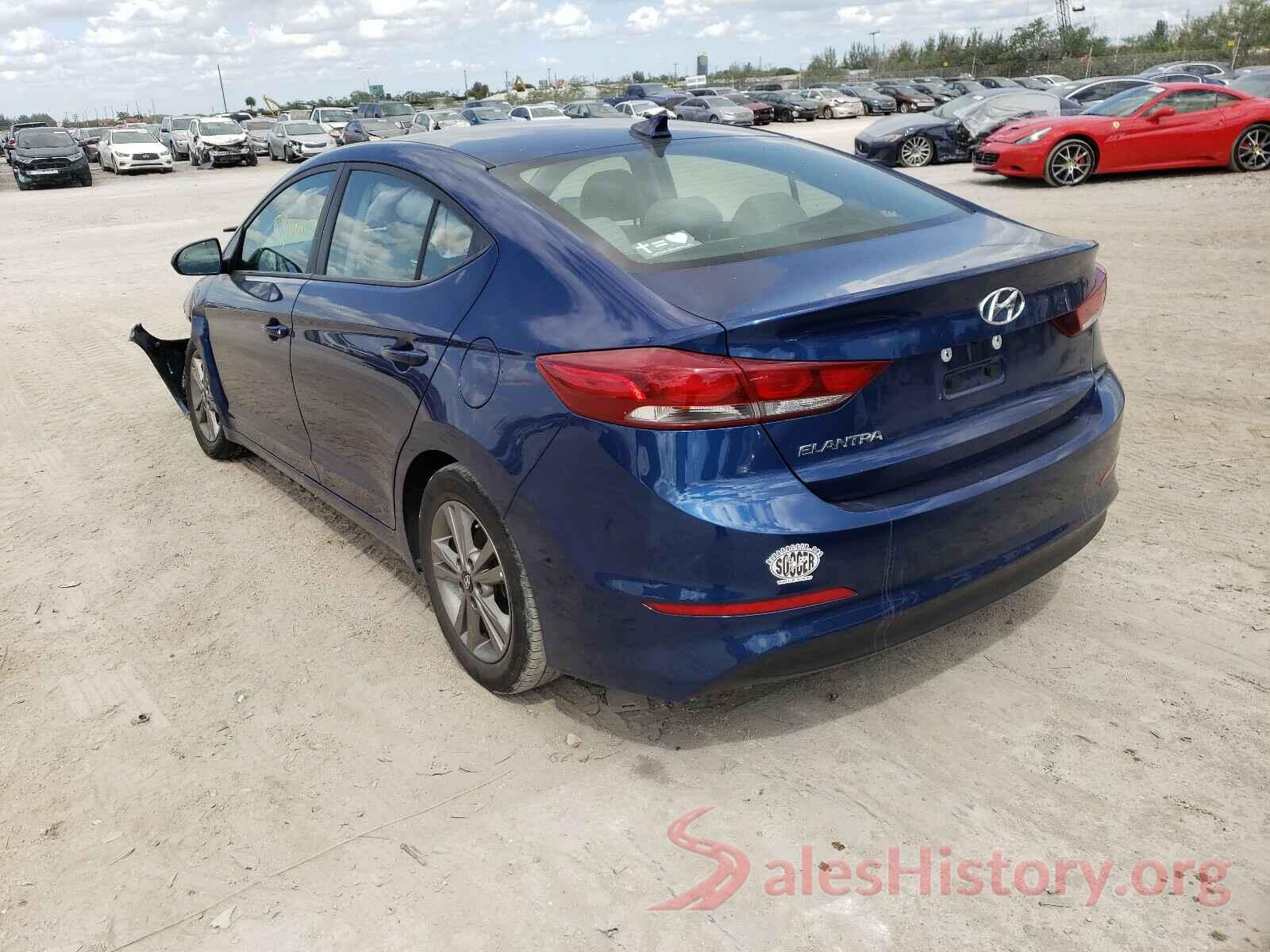 5NPD84LF1JH269517 2018 HYUNDAI ELANTRA