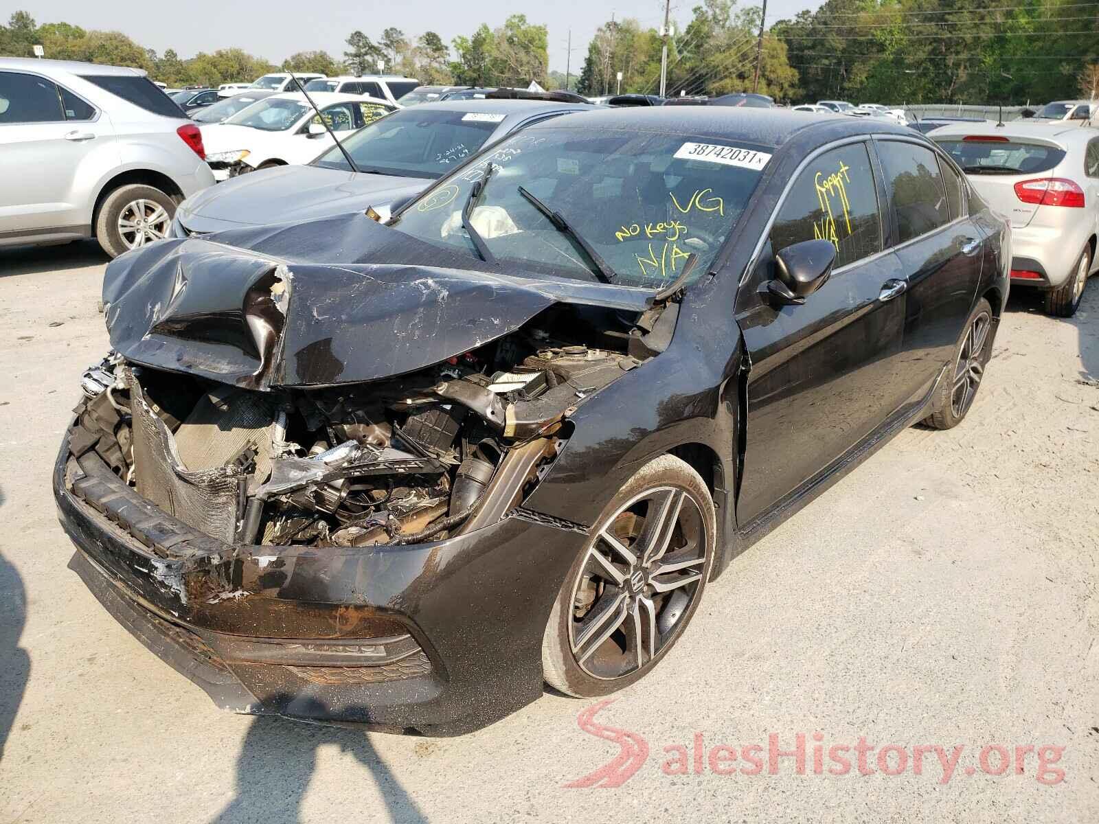 1HGCR2F57HA077814 2017 HONDA ACCORD