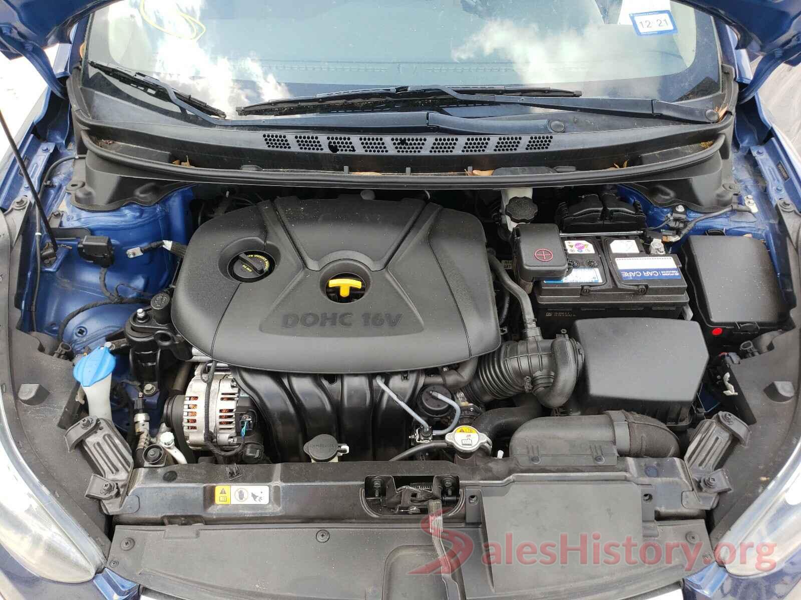 5NPDH4AE9GH668145 2016 HYUNDAI ELANTRA